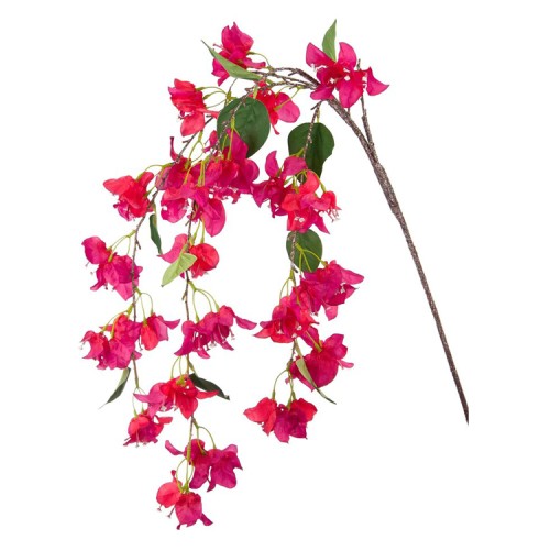 Artificial Bougainvillea Hot Pink Trailing 117cm - B026 