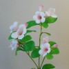 Artificial Bellflowers Pink 47cm - B028 B3