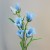 Artificial Campanula Bell Flowers Blue 49cm - B069 