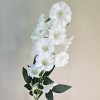 Artificial Campanula Bell Flowers White 87cm - C032 BB1