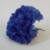 Short Stem Carnation Royal Blue 9cm - C074 FF3