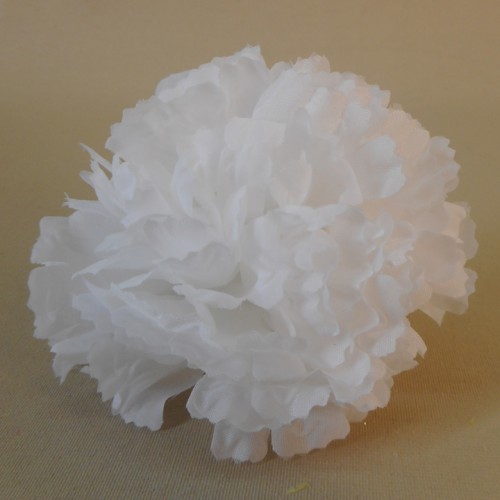 Short Stem Carnation White 9cm - C067 FF3