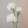 Artificial Spray Carnations Cream - C037 D4