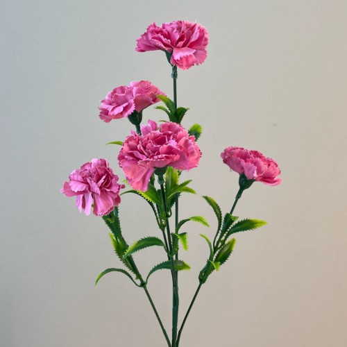 Artificial Spray Carnations Pink 58cm - C213 A4 Artificial Spray Carnations Pink 58cm - C213 A4