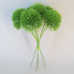 Artificial Trick Dianthus Green 18.5cm - D086 E3