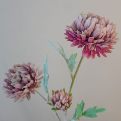 Artificial Spray Chrysanthemum Mauve Pink 68cm - C271 A4