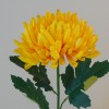 Artificial Bloom Chrysanthemum Yellow 66cm - C064 C3