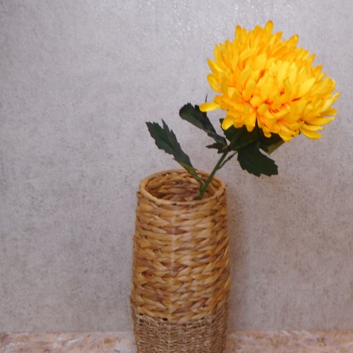 Artificial Bloom Chrysanthemum Yellow 66cm - C064 C3