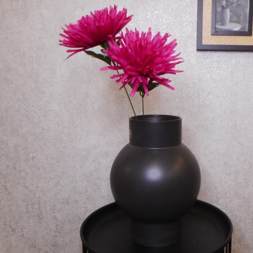 Artificial Spider Chrysanthemums Carnival Hot Pink 64cm - S072 