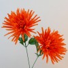 Artificial Spider Chrysanthemums Carnival Orange 64cm - S071 P4