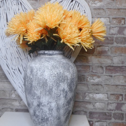 Artificial Spider Chrysanthemums Yellow 64cm - S134 S3