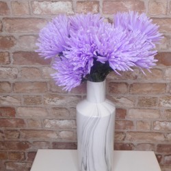 Artificial Spider Chrysanthemums Lilac 64cm - S137 S2