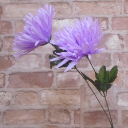 Artificial Spider Chrysanthemums Lilac 64cm - S137 S2