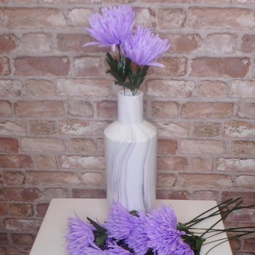 Artificial Spider Chrysanthemums Lilac 64cm - S137 S2 Artificial Spider Chrysanthemums Lilac 64cm - S137 S2