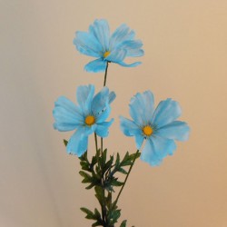 Fleur Artificial Cosmos Blue 74cm - C210 B2