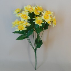 Fleur Artificial Narcissus Bunch 41cm - D087 E1