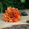 Silk Dahlia Orange 61cm - D190 COMING SOON