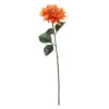 Silk Dahlia Orange 61cm - D190 COMING SOON