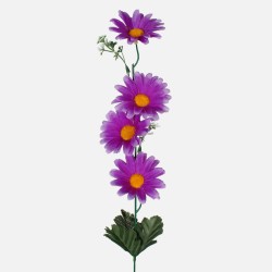 Budget Artificial Daisy Stem Purple 51cm - D070 I2