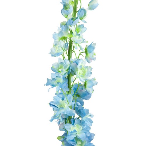 Artificial Delphiniums Gigante Light Blue 133cm - D028 BX12