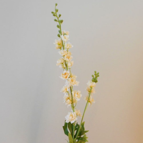 Artificial Meadow Delphiniums Peach 87cm - S032 P4 Artificial Meadow Delphiniums Peach 87cm - S032 P4