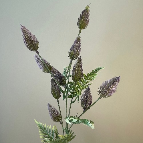 Artificial Eryngium Thistles Sea Holly Pale Purple 83cm - T036 D4