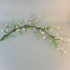 English Garden Flowers Garland Cream 90cm - MED012 KK1