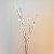 Artificial Forsythia Branch White 118cm - F011 D1