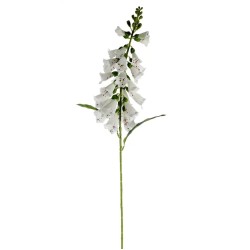Artificial Foxgloves White 80cm - F076 G2