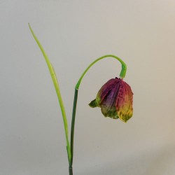 Artificial Fritillaria Purple Green 43cm - F006 FF2