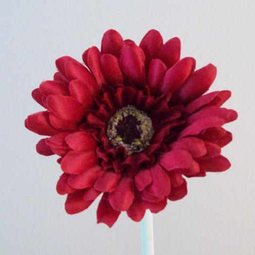 Artificial Gerbera Red Small 57cm - G152 F2