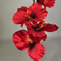Artificial Gladiola Red 54cm - G088 HH3