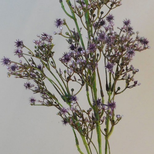 Artificial Gypsophila Aubergine Purple Baby's Breath - G022 