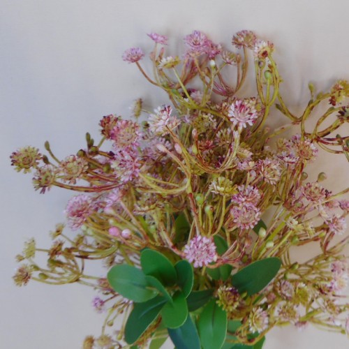 Artificial Gypsophila Bunch Pink Purple 35cm - G038 GG2