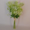 Artificial Gypsophila Bunch Green White 35cm - G036 GG2