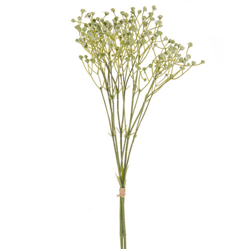 Artificial Gypsophila Bundle Green 45cm - G180 H4