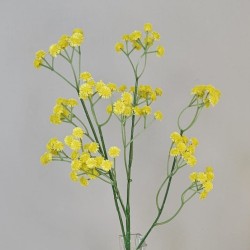 Artificial Gypsophila | Yellow Baby's Breath 62cm - G005 D4