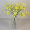 Artificial Gypsophila | Yellow Baby's Breath 62cm - G005 D4
