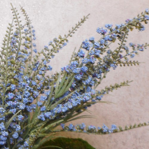 Artificial Heather Plants Blue 54cm - H015 FF4 Artificial Heather Plants Blue 54cm - H015 FF4