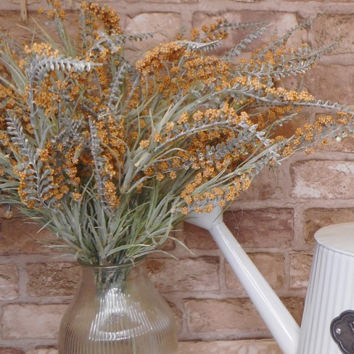 Artificial Heather Plants Orange 54cm - H072 II1 Artificial Heather Plants Orange 54cm - H072 II1