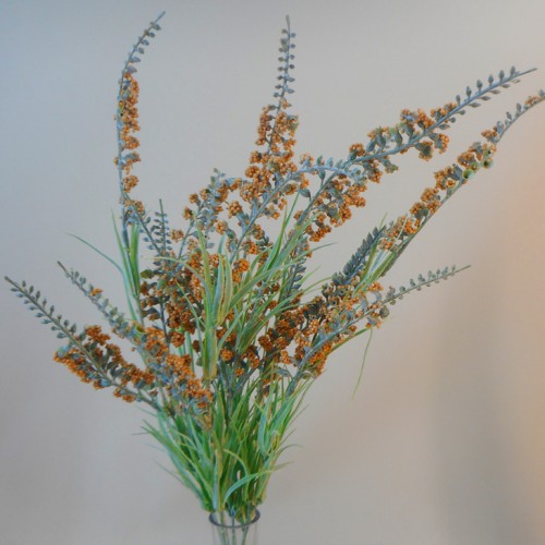 Artificial Heather Plants Orange 54cm - H072 II1 Artificial Heather Plants Orange 54cm - H072 II1