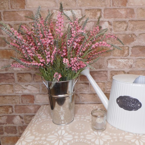 Artificial Heather Plants Pink 54cm - H123 G1