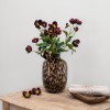 Artificial Helleborus Christmas Roses Burgundy 55cm - H132 T3 Artificial Helleborus Christmas Roses Burgundy 55cm - H132 T3