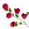 Artificial Hibiscus Spray Hot Pink 117cm - H025 L4 Artificial Hibiscus Spray Hot Pink 117cm - H025 L4