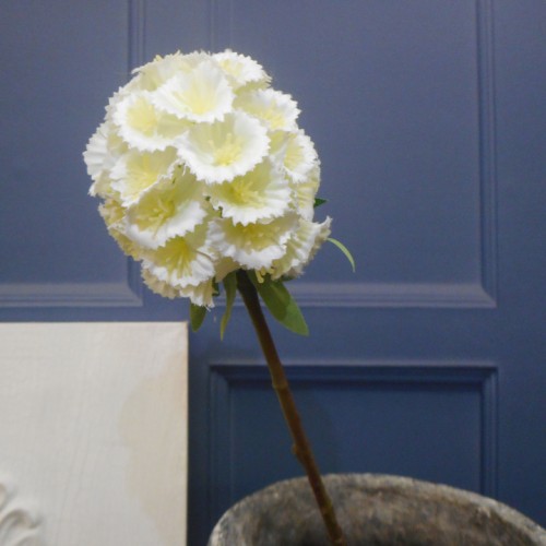 Artificial Honeycomb Flowers Cream 58cm - H050 H4