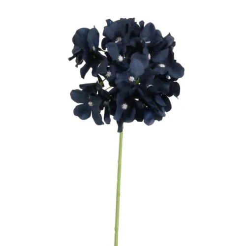 Artificial Hydrangea Navy Blue 62cm - H106 F3