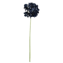 Artificial Hydrangea Navy Blue 62cm - H106 F3