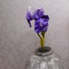 Large Flag Iris and Bud Purple 79cm - IR006 F1