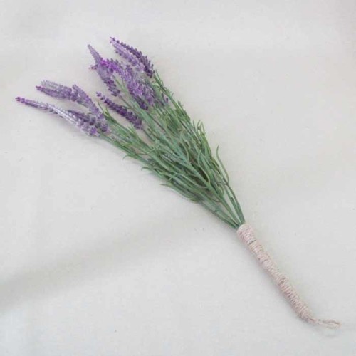 Artificial Lavender Bundle with Rope Hanger 48cm - L042 JJ4