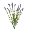 Artificial Wild Lavender Plants Purple Flowers 62cm - L012 I3